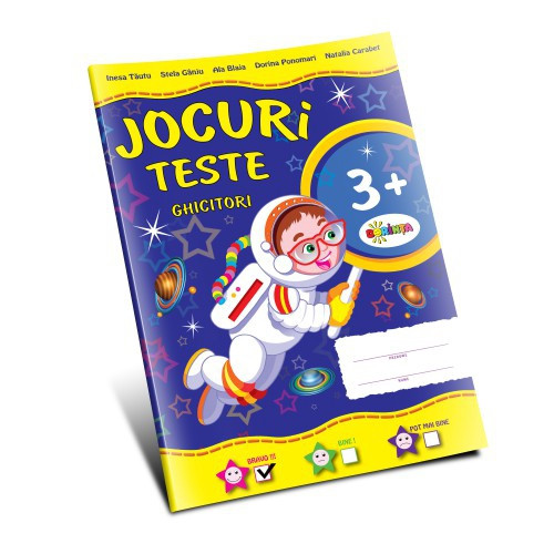 Jocuri - Teste - Ghicitori 3+