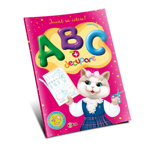 Marea carte. ABC + decupare. Învăţ să citesc!