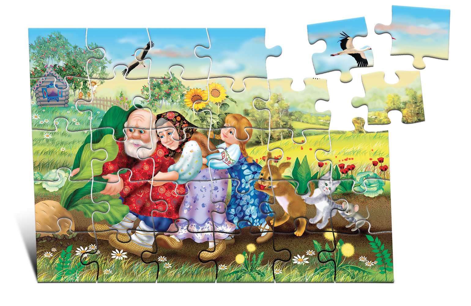 Puzzle Ridichea 30ps.