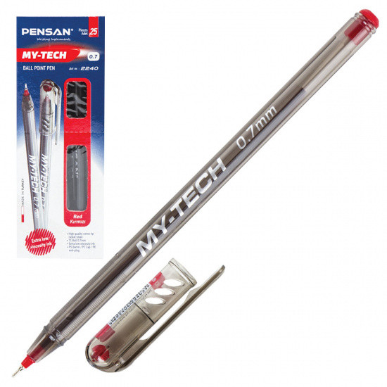 Pix PENSAN My-Tech, 0.7mm, rosu