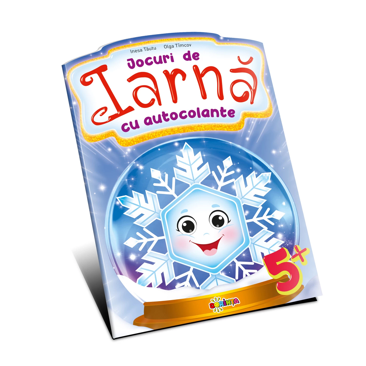 Jocuri de Iarnă. Cu autocolante : 5+
