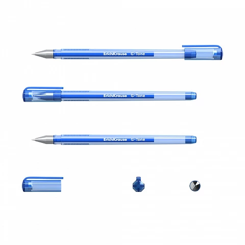 Pix gel ErichKrause® G-Tone, ink color: albastru