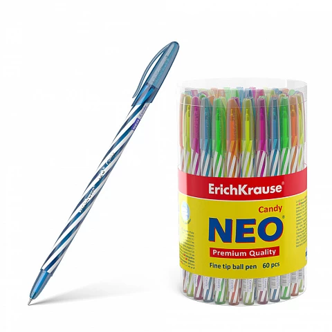 Pix pe ulei ErichKrause® Neo® Candy, ink color: albastru