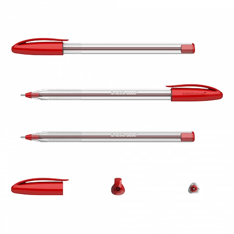 Pix pe ulei ErichKrause® U-108 Classic Stick, Ultra Glide Technology, ink color:  rosu