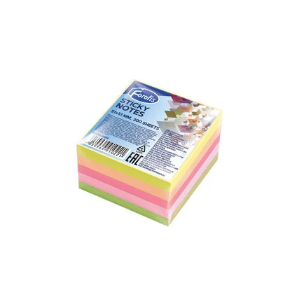 Foi pentru notite 51x51mm 300foi. (5 neon col.)