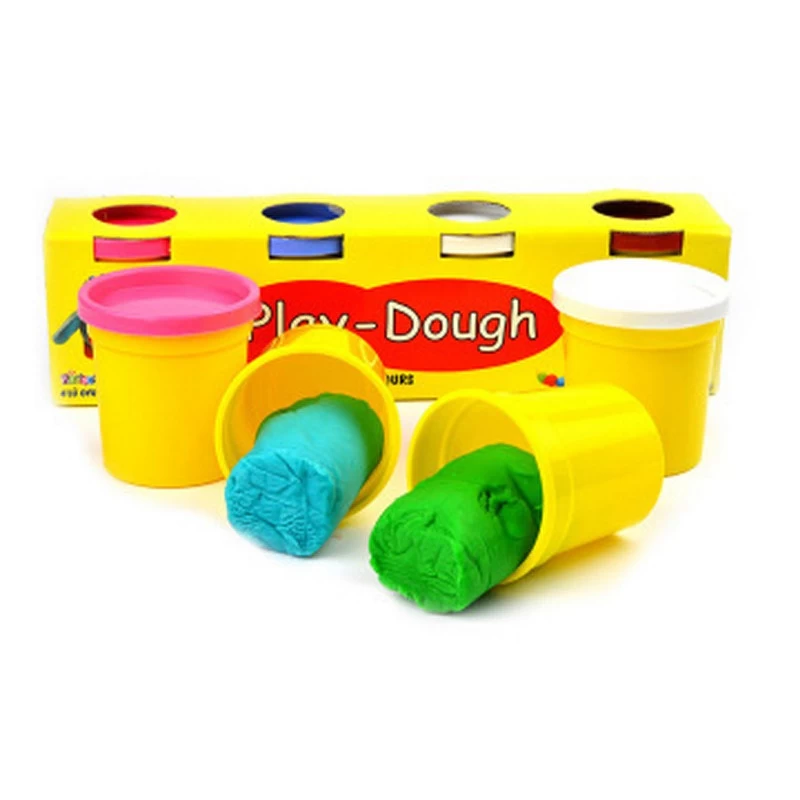 Pasta de modelat set 4 cul.x100gr Heroes ERN-004