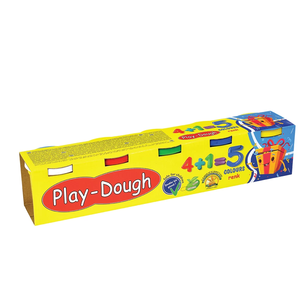 Pasta de modelat set 5 cul.x100gr Heroes ERN-025