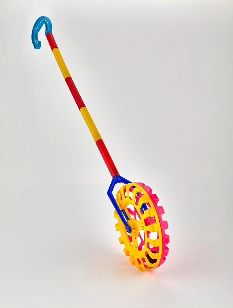 Jucarie de impins zornaitoare Roata  68cm