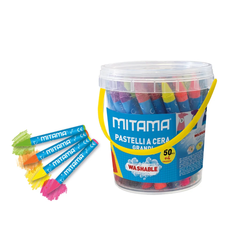 Creioane cerate FLUO set 54 buc.