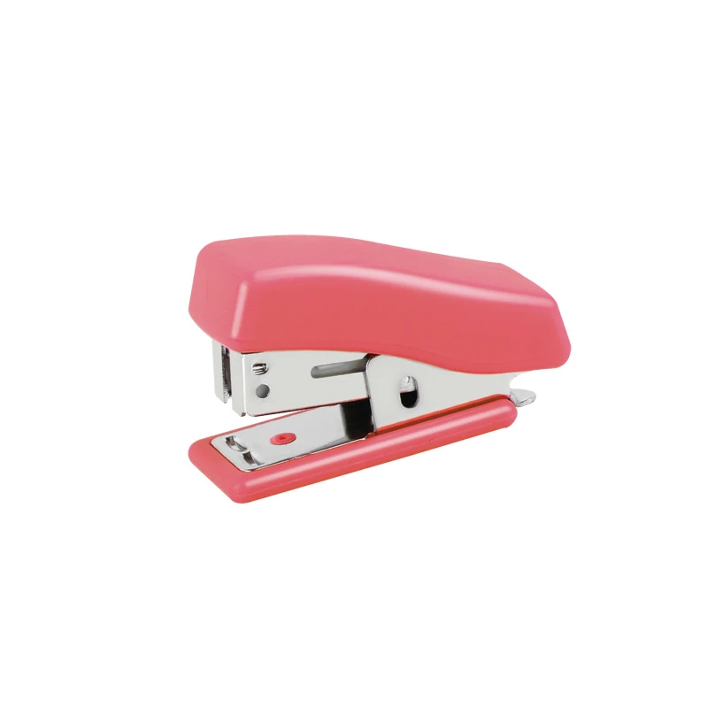 Capsator plastic nr 24/6, nr 26/6 pu 12foi MINI rosu