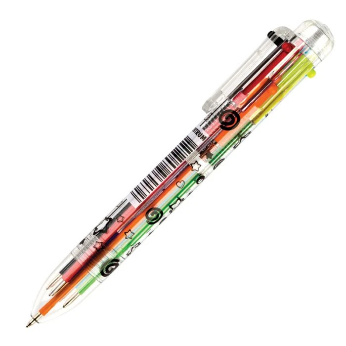Pix retractibil 6 culori 0.7mm