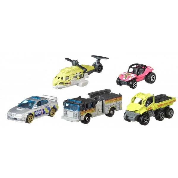Set 5 masini de baza Matchbox (Hot Wheels)