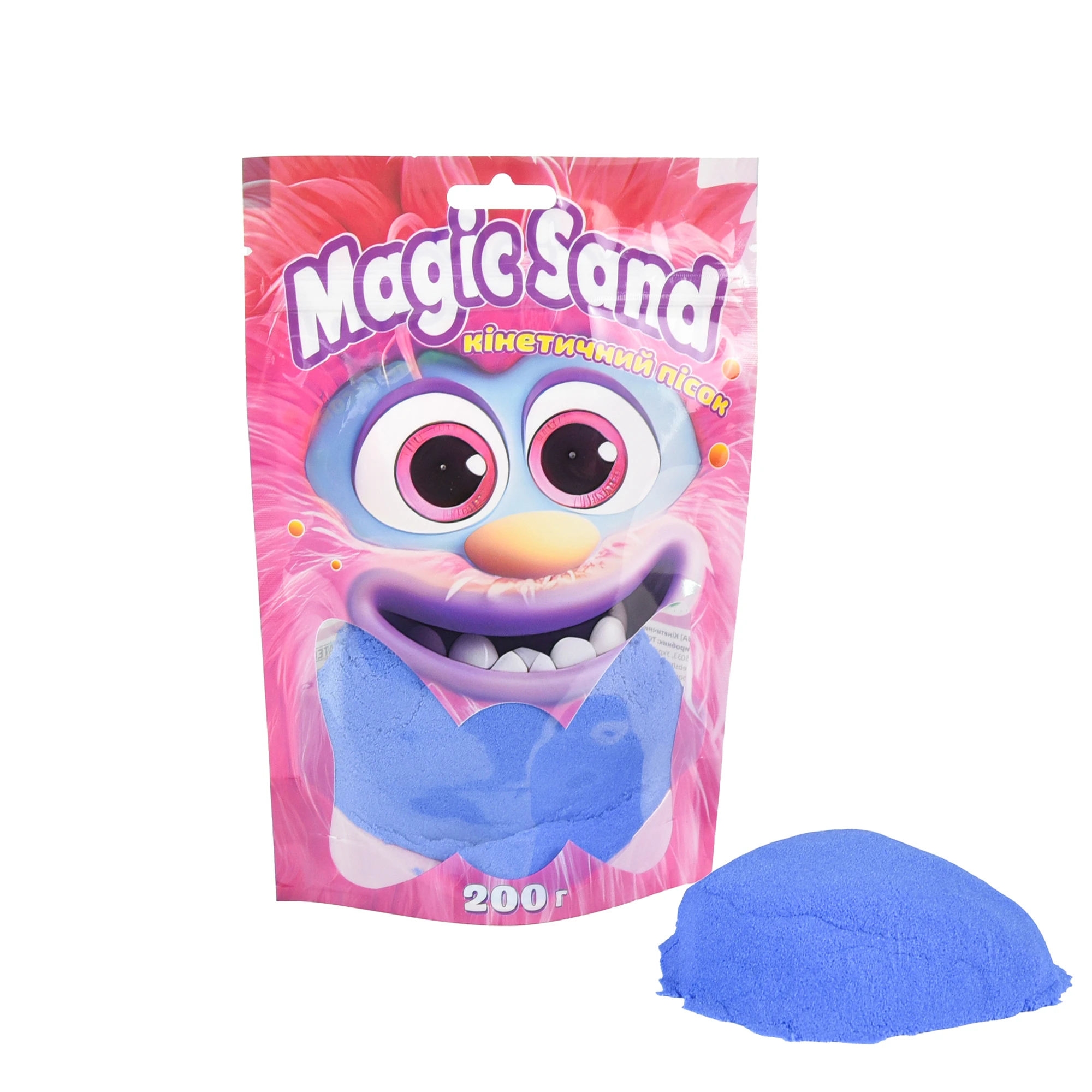 Nisip cinetic Magic sand albastru, 0,200 kg