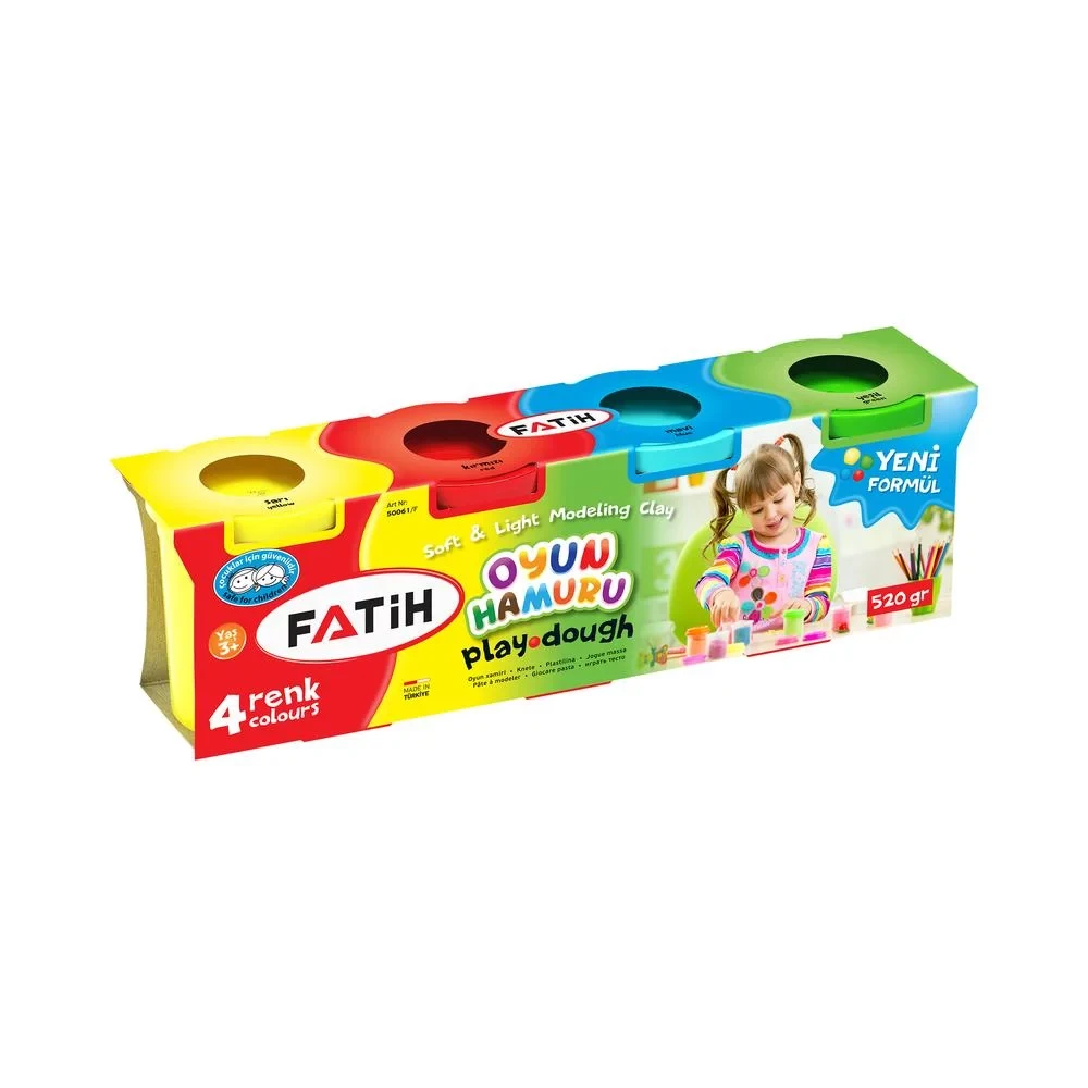 Pasta de modelat 4 buc Fatih 50061