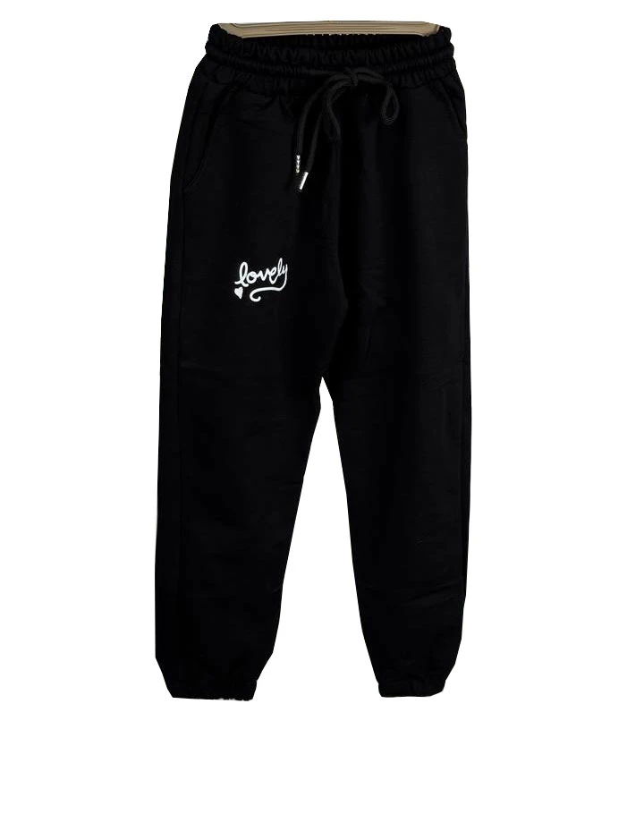 Pantaloni de trening negri baieti