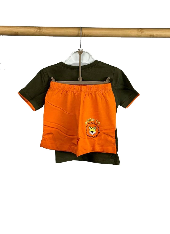 Pijama zoo baieti