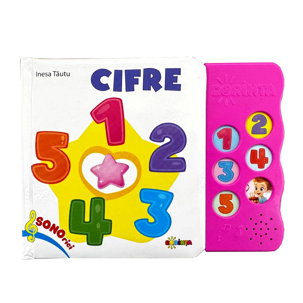 Carte cu sunete. Cifre