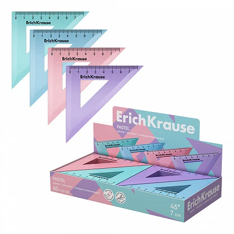 Echer 45?/7cm, Pastel,(60) ErichKrause