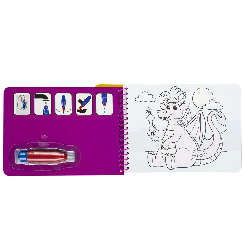 Carte de colorat cu apa 1 / Centrum
