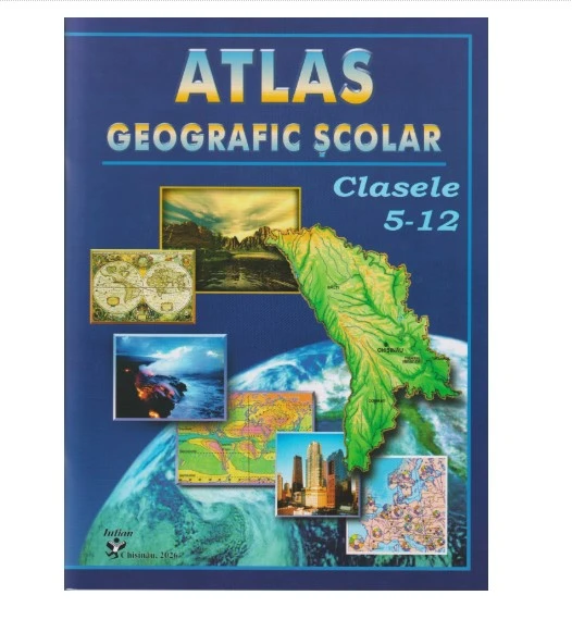Atlas geografic scolar cl. 5-12 rom