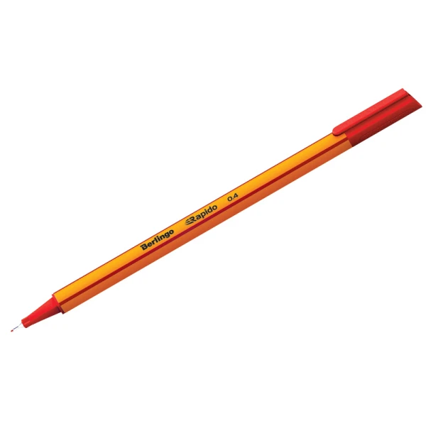 Fineliner rosu 0,4mm (12) "Rapido" Berlingo