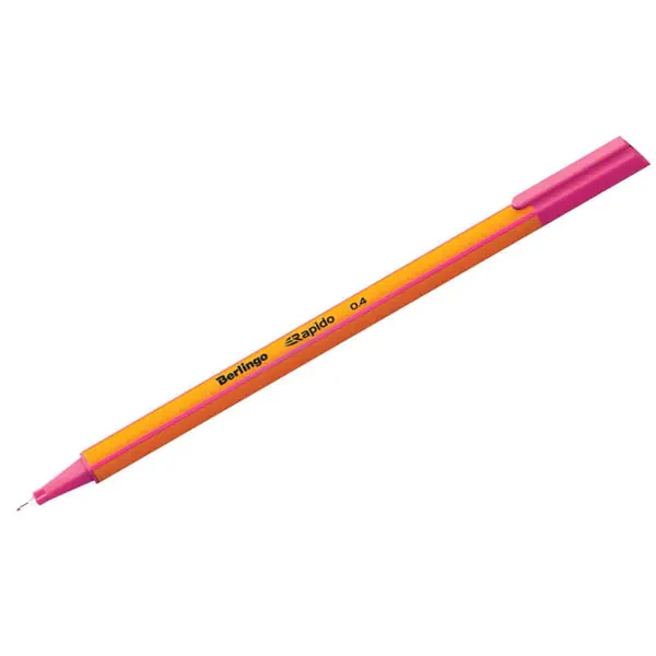 Fineliner roz 0,4mm (12) "Rapido" Berlingo