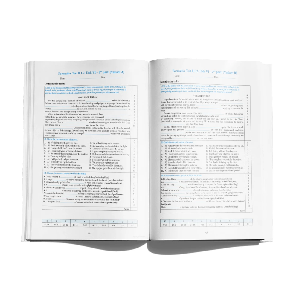 English Tests. Level B1.2 (cl.11)