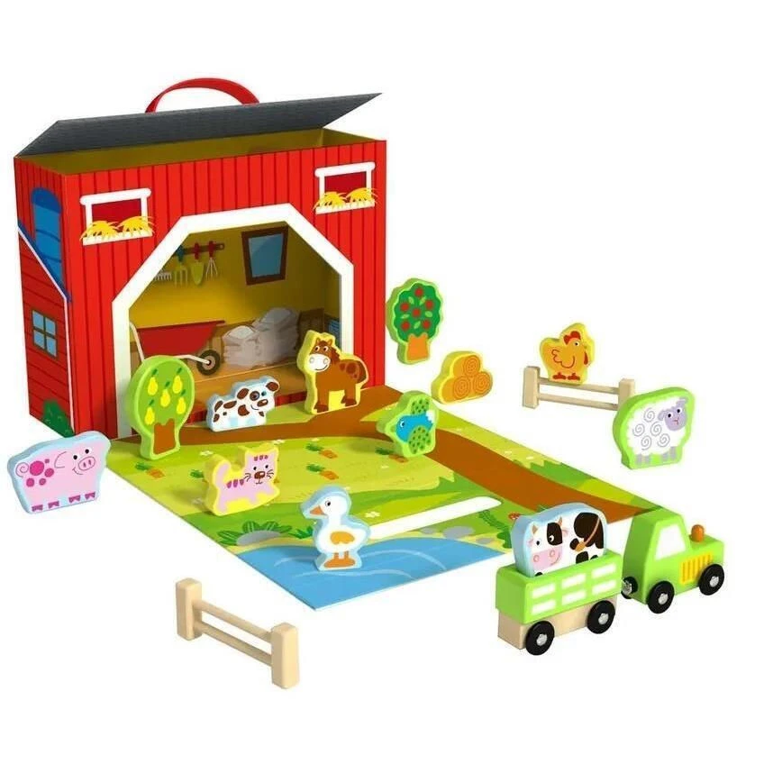 Jucarie cutie cu figurine-Ferma TY201(48159)