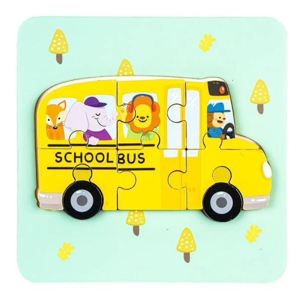 Jucarie puzzle din lemn  (51103)