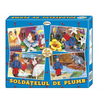 Puzzle Soldățelul de plumb (4 imagini în cutie)