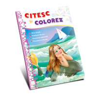 Citesc și colorez (pe silabe). Mica Sirena