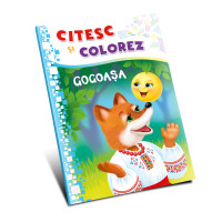 Citesc și colorez (pe silabe). Gogoașa