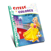 Citesc și colorez (pe silabe). Cenușăreasa
