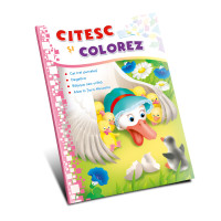 Citesc și colorez (pe silabe). Rățușca cea urâtă