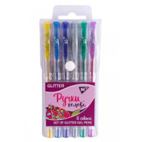 Set Pix gel Gliter(sclipici) 6 culori