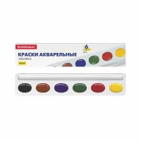 Acuarelă ErichKrause pe baza de miere 6 culori