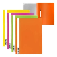 Dosar plastic A4 ErichKrause® Fizzy Neon, ,asortiment