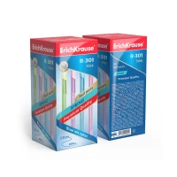 Pix pe ulei  ErichKrause® R-301 Spring Stick&Grip 0.7, ink color: albastru