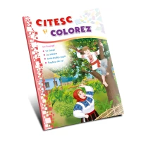 Citesc și colorez. La cireșe