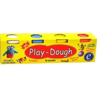 Pasta de modelat set 4 cul.x40gr Heroes ERN-005