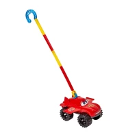 Jucarie de impins zornaitoare Masinuta cu aripi 70cm
