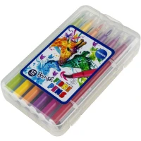 Carioci Brush Pen 12cul.