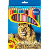 Creioane colorate 18 cul.ZOO