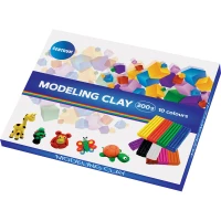Plastilină 10 cul.200gr.