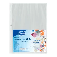Folie plastic A4 100buc. 0.060mm