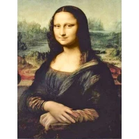 Mozaica cu Diamante 30x40 cm "Leonardo da Vinci - Mona Lisa"