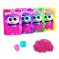 Nisip cinetic Magic sand roz, 0,200 kg