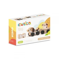 Jucarie din lemn "Catelusi"(4piese)