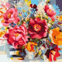 Tablouri pe numere Ideyka "Dar al campurilor" 40x40cm