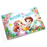 Bucurii de Paști. Citesc si colorez